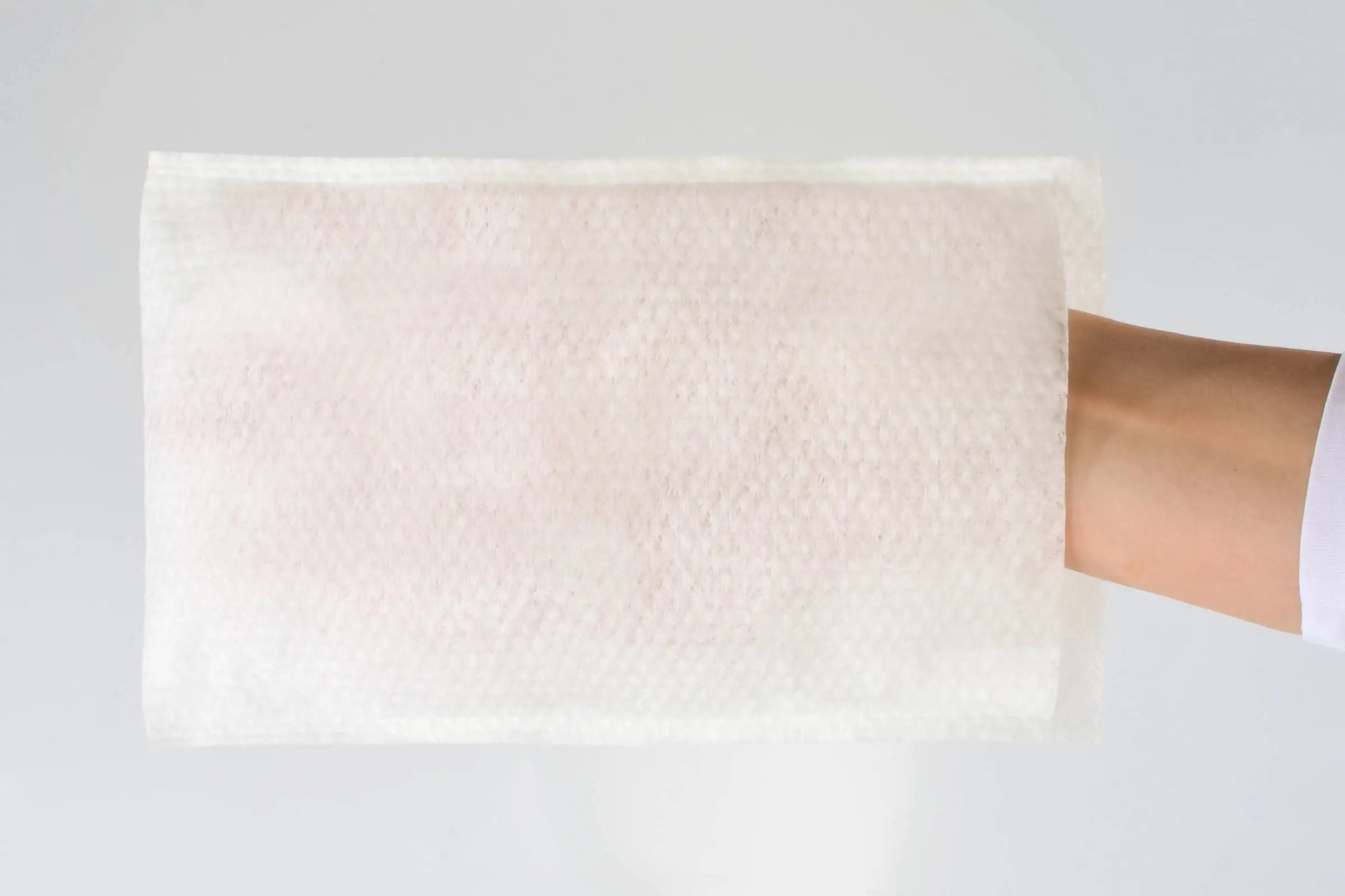 SemyCare Einmal-Waschhandschuhe, weiß, 15 x 23 cm, 20x50 Stück