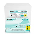 SemyCare Nitril-Einweghandschuhe schwarz, puderfrei, 10 x 100 Stück