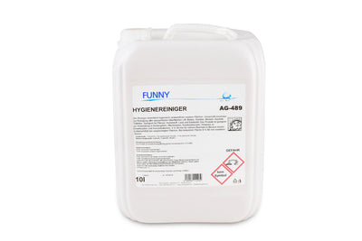 Funny Hygienereiniger, schnellwirkend, hygienisch, im 10 Liter Kanister