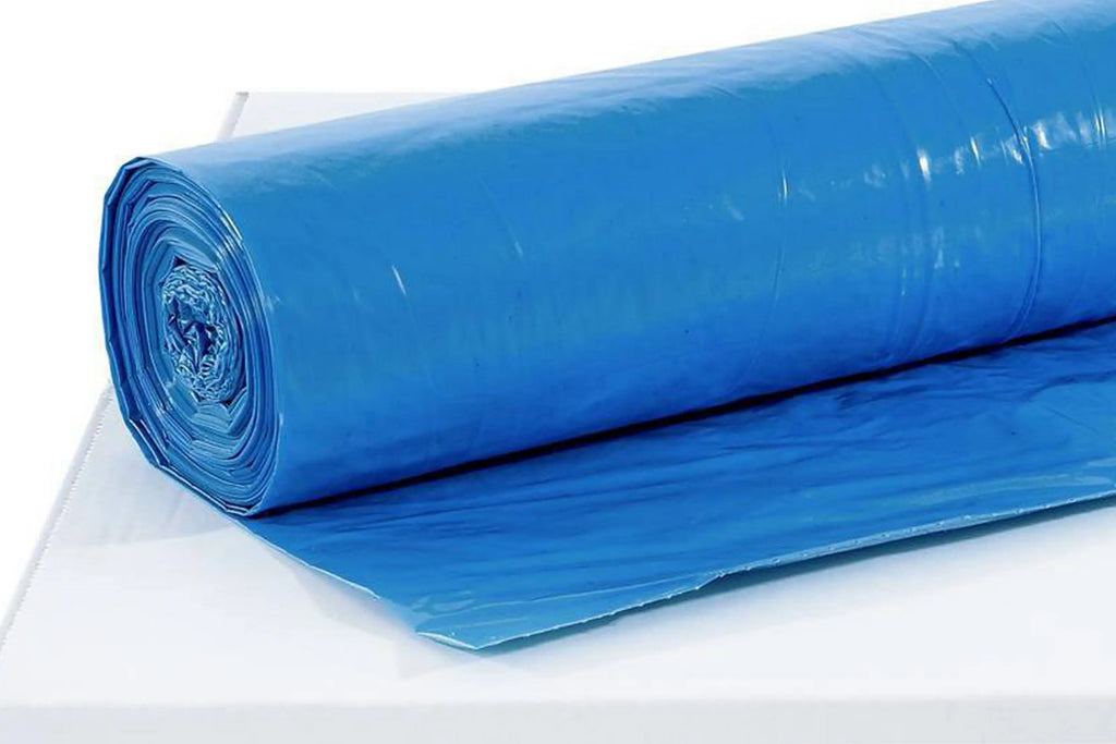Sobsy LDPE-Regenerat Müllsäcke, blau, Typ 60, 120 L
