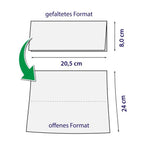 Sobsy Papierhandtücher Z-Falz, 2-lagig, Recycling