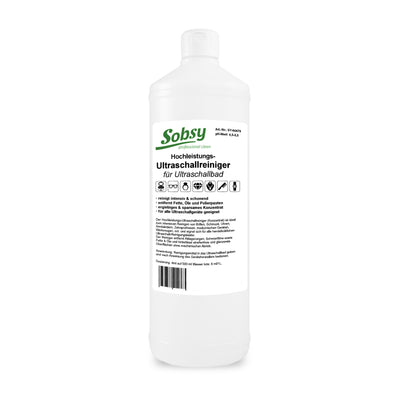 Sobsy Reiniger für Ultraschallbad, 6 x 1 l Flaschen