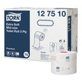 Tork Premium Midi-Rolle Toilettenpapier, 3-lagig, 100 m